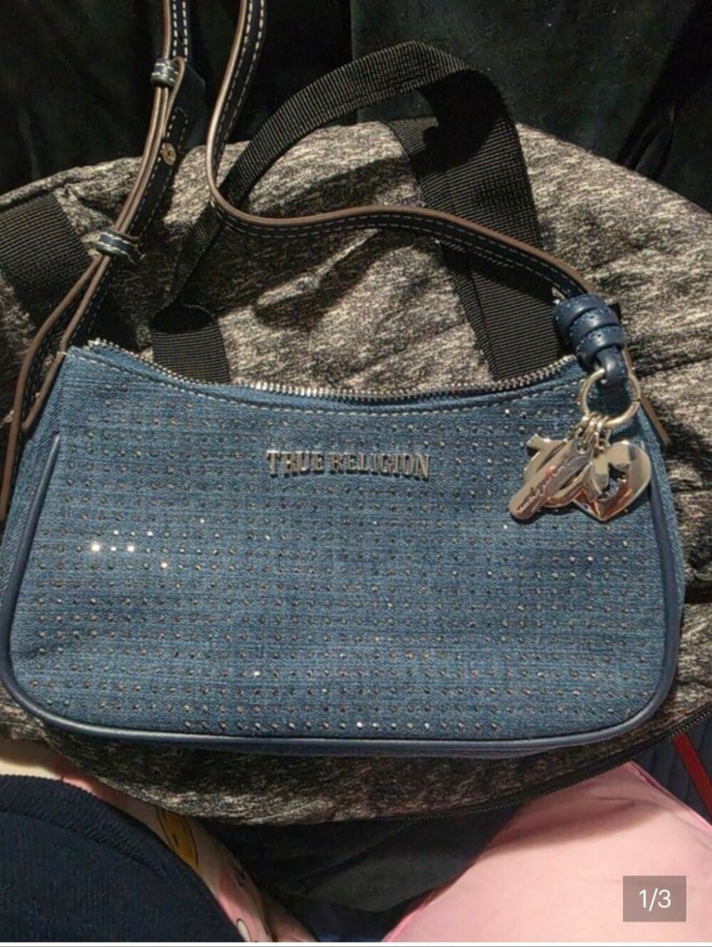 True Religion Rhinestone Purse